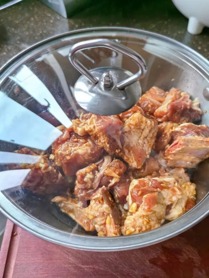 电饭煲排骨焖芋头 第 8 步