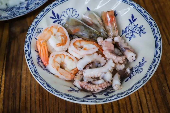 美极海鲜炒饭 第 2 步