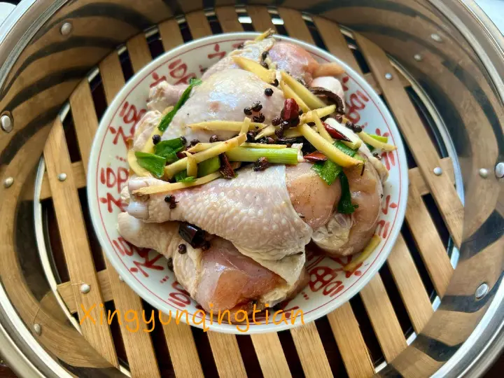 麻椒蒸鸡腿 第 6 步