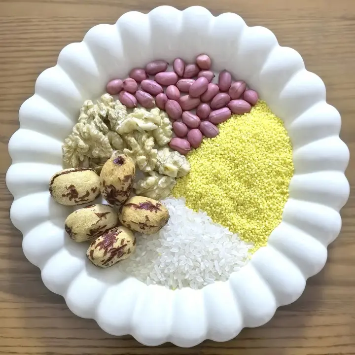 核桃补脑豆浆合集 第 4 步