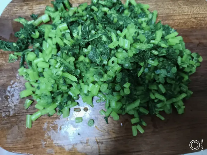 茼蒿牛肉菜饭 第 3 步