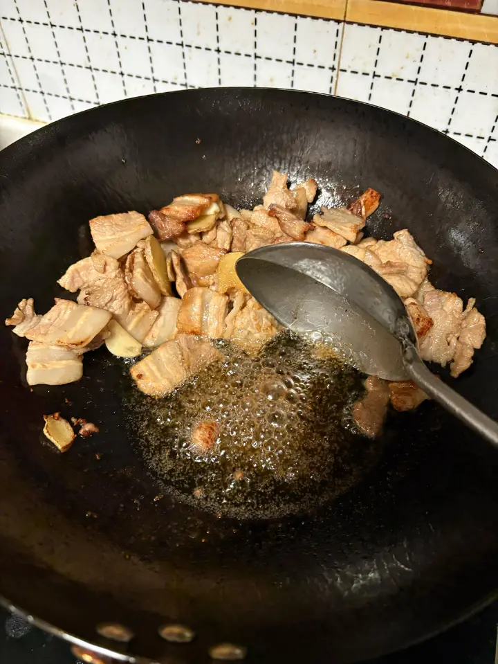 大蒜酱油五花肉 第 3 步