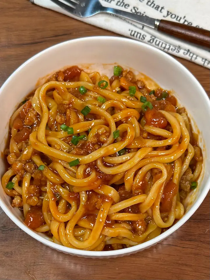 番茄肉酱拌面 第 1 步