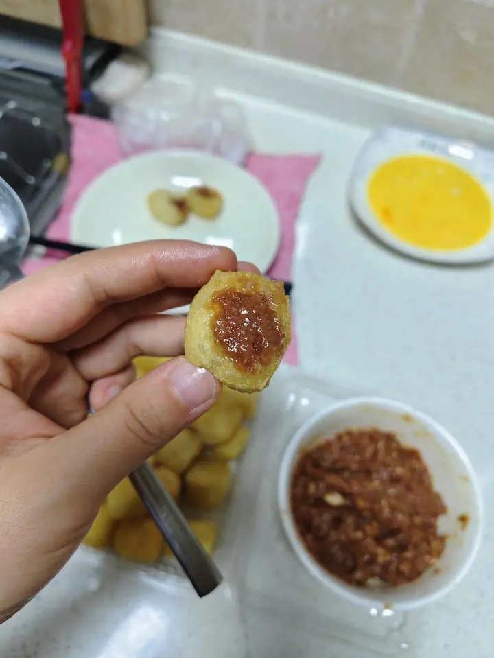 油面筋塞肉 第 3 步
