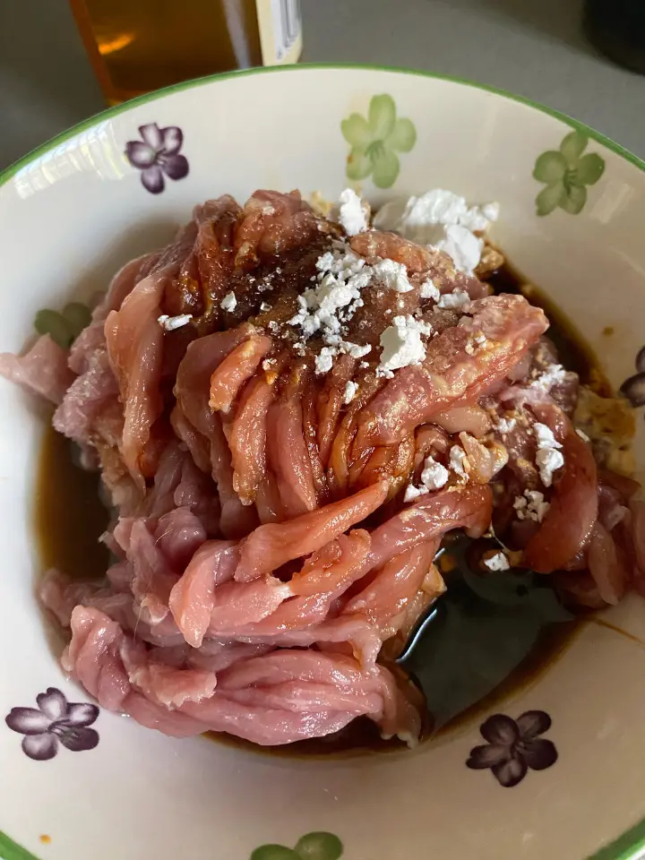 榨菜青椒肉丝 第 2 步