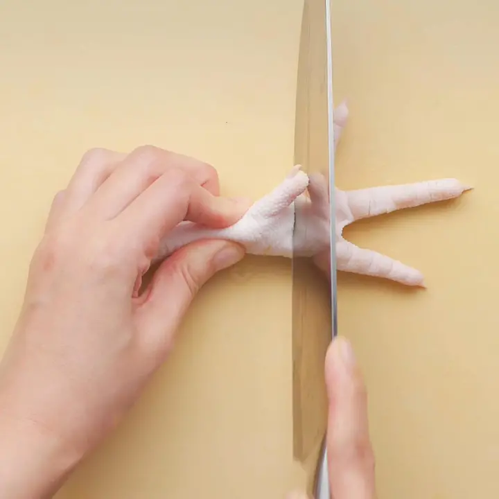 姜辣鸡爪 第 1 步