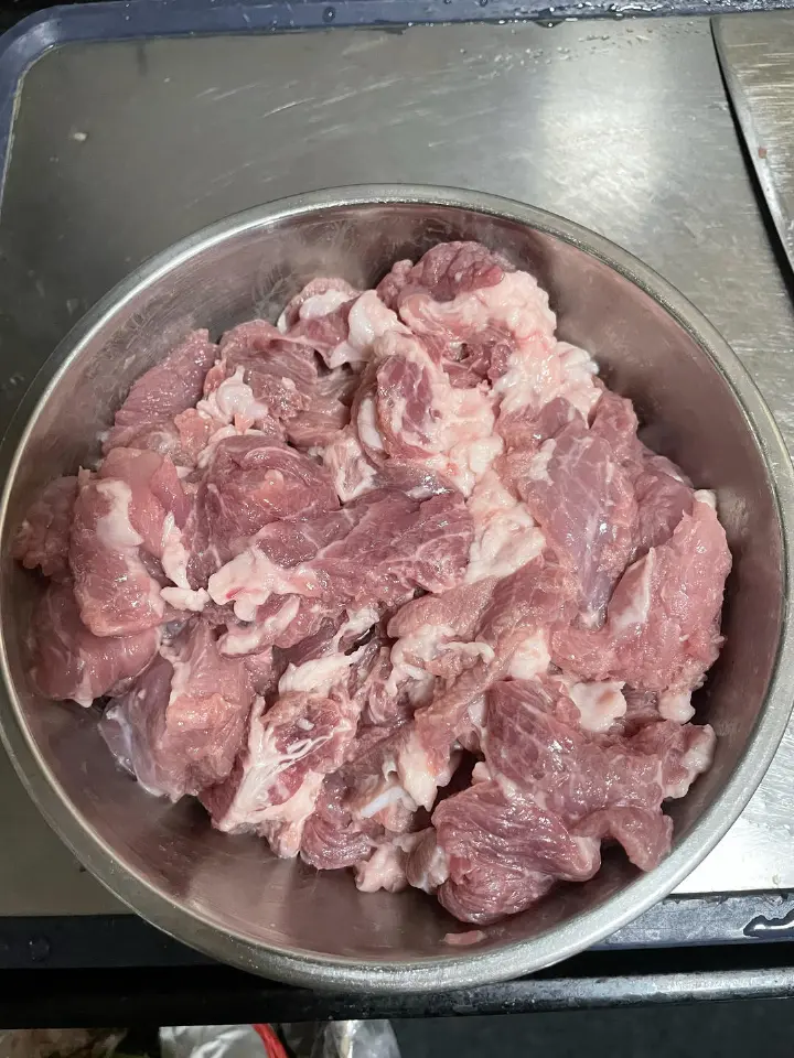 虾酱蒸猪肉 第 5 步