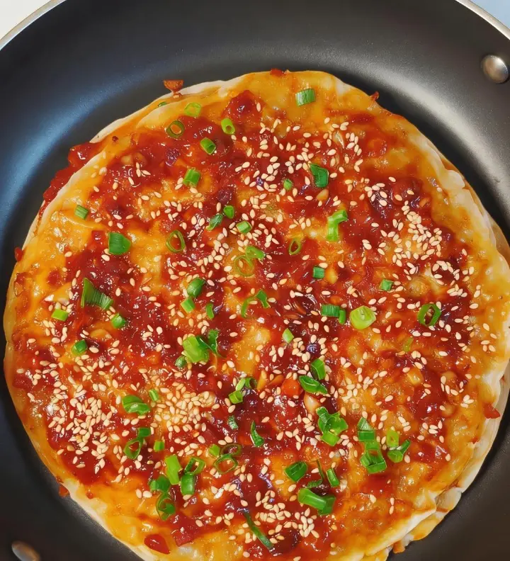 快手酱香饼 第 4 步