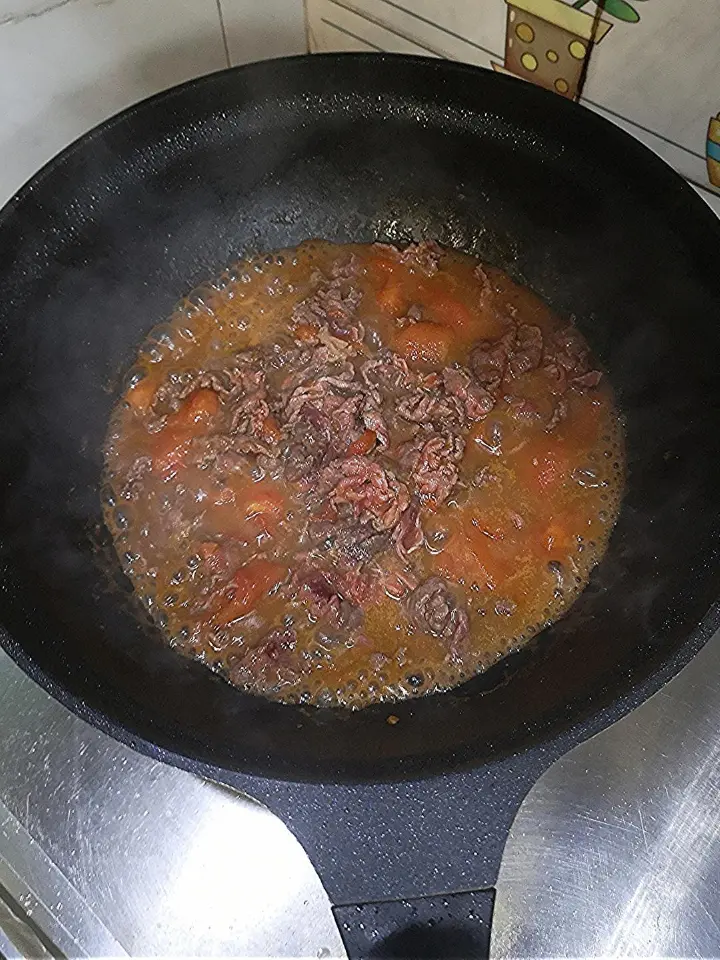 番茄炒牛肉 第 5 步