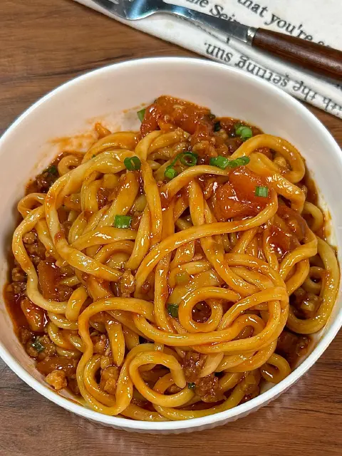 番茄肉酱拌面