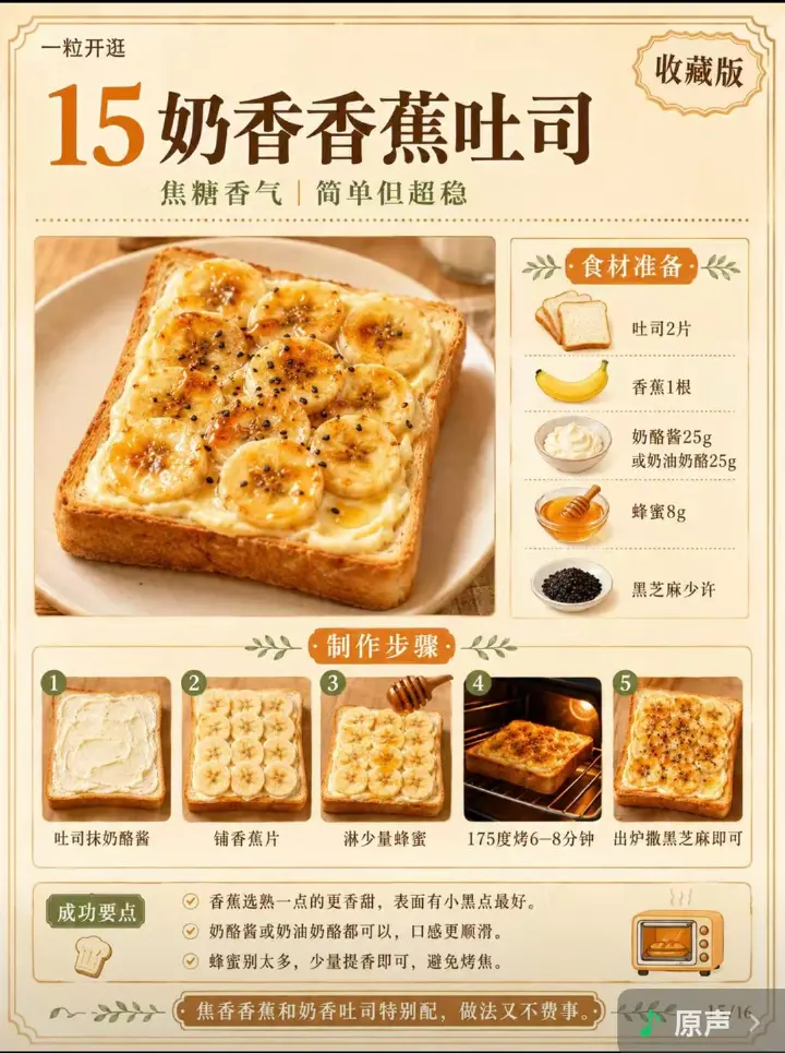 花式吐司合集 第 15 步