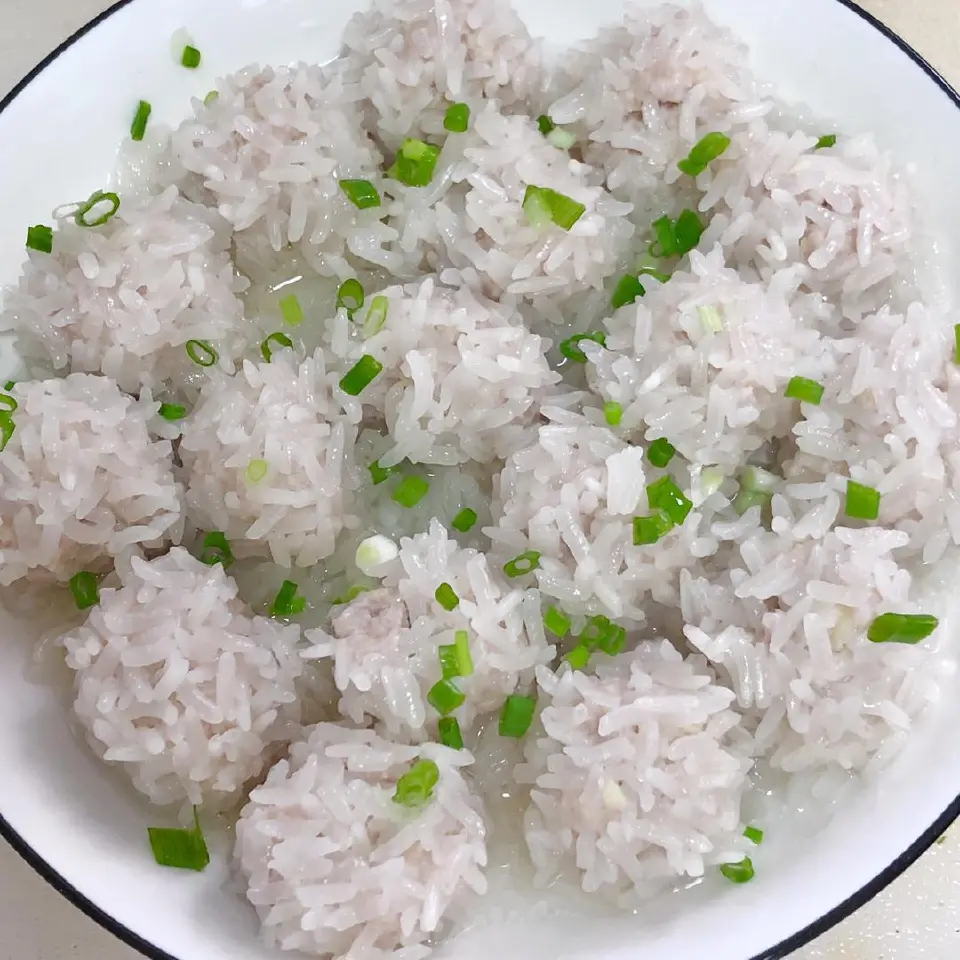 珍珠丸子成品图