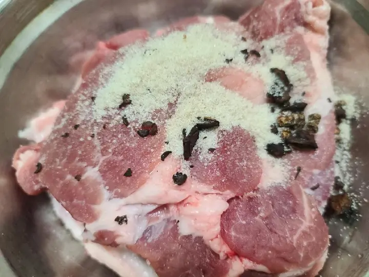 盐水梅花肉 第 4 步