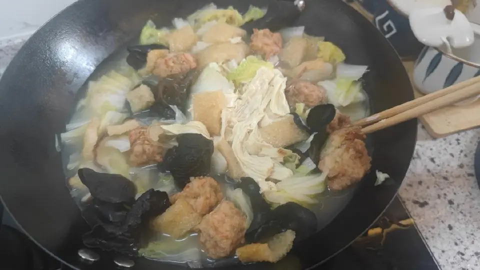 家常大烩菜成品图
