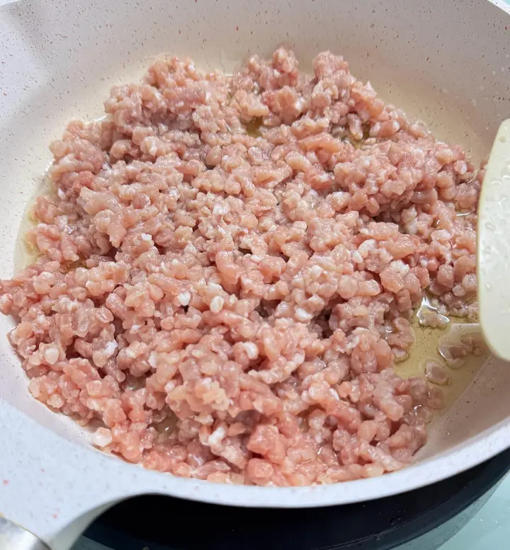 肉末豆角 第 3 步