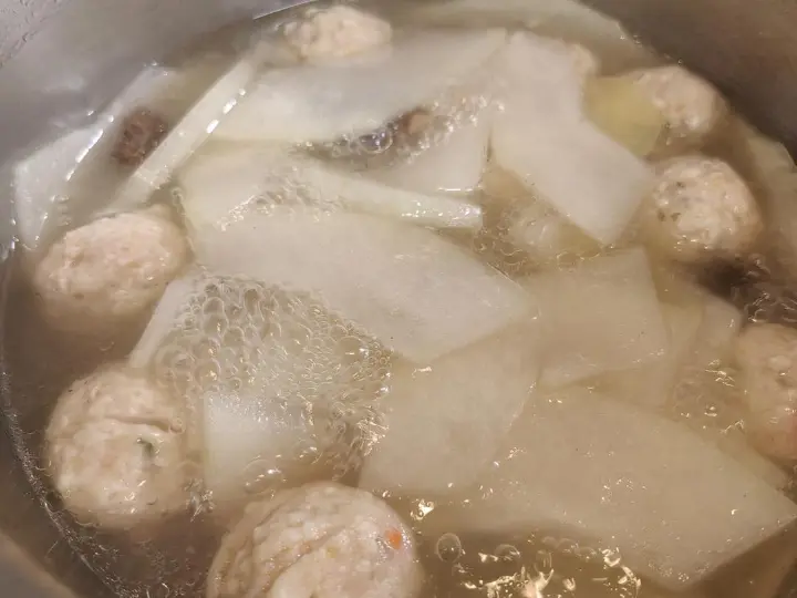 冬瓜丸子汤 第 5 步