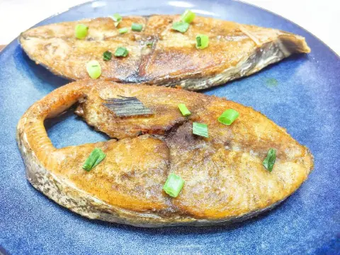 香煎马鲛鱼