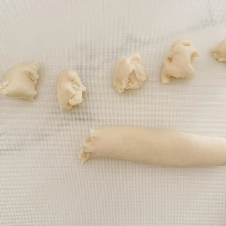 家常烫面卷饼皮 第 6 步