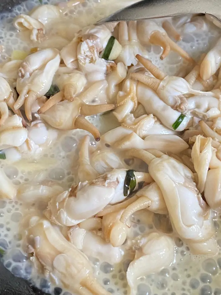 雪菜炒蛏子 第 3 步