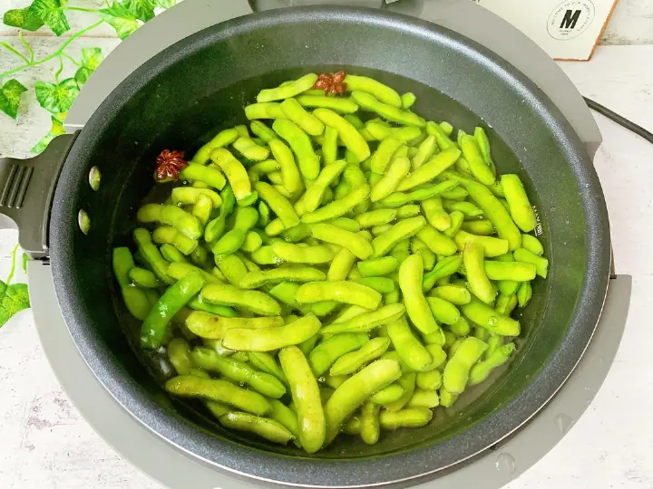 酸辣凉拌毛豆 第 4 步