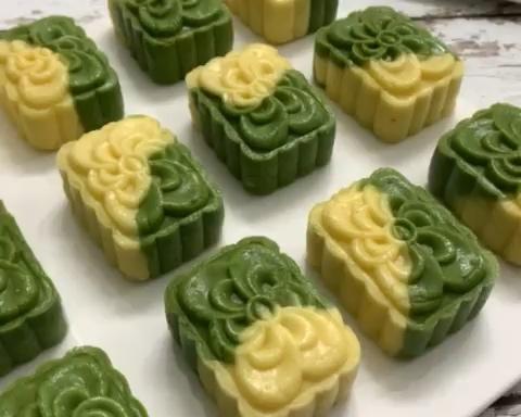 奶香绿豆糕 第 12 步