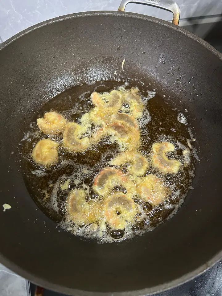 芥末虾球 第 5 步