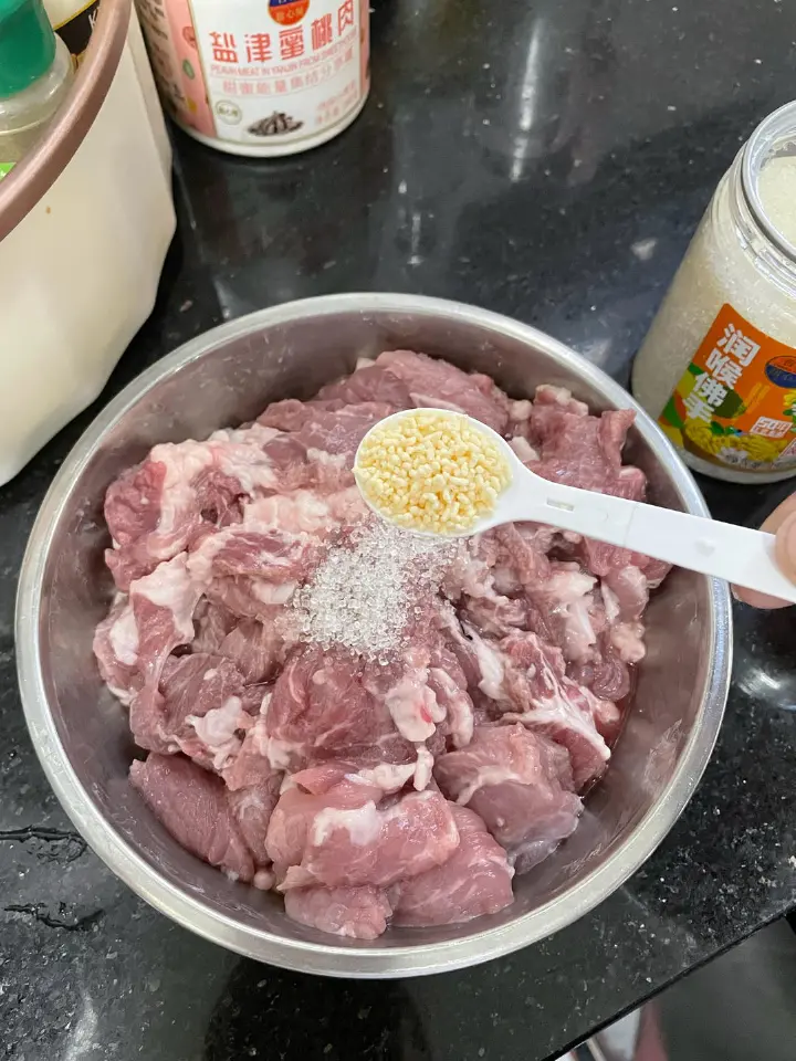虾酱蒸猪肉 第 7 步