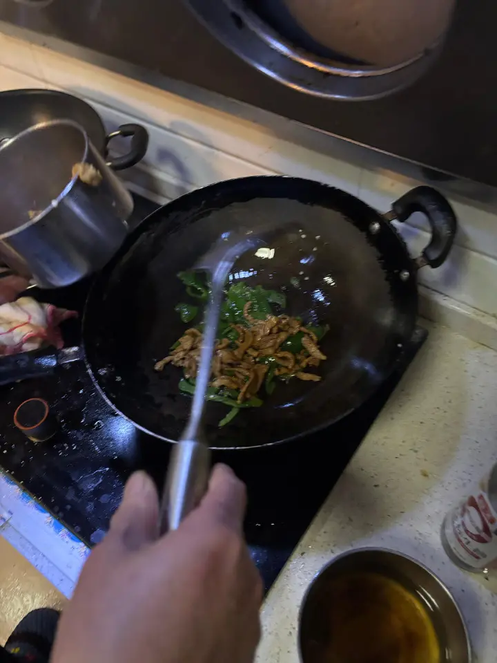 辣椒炒肉 第 9 步