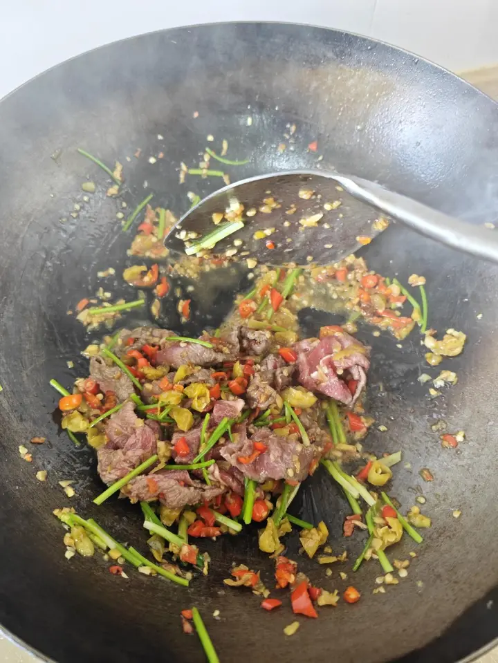 小炒牛肉 第 8 步