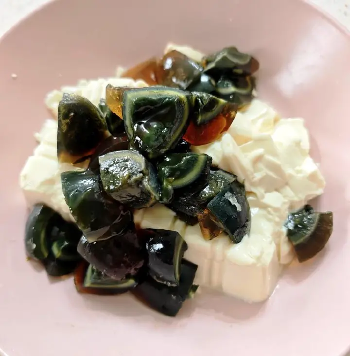皮蛋豆腐 第 1 步