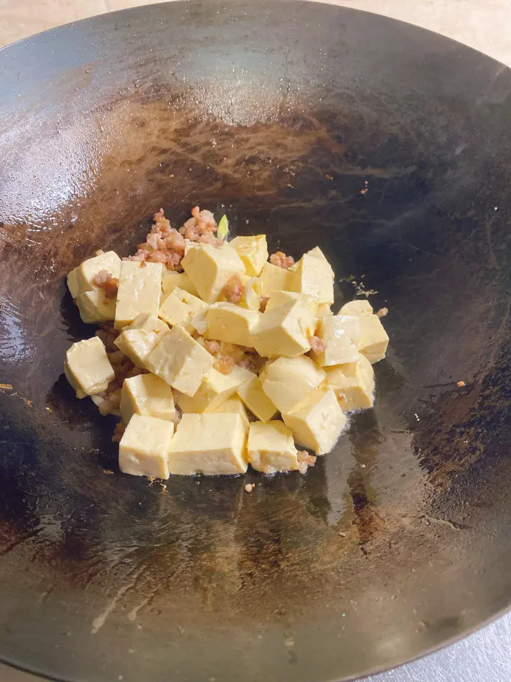 肉末豆腐 第 4 步