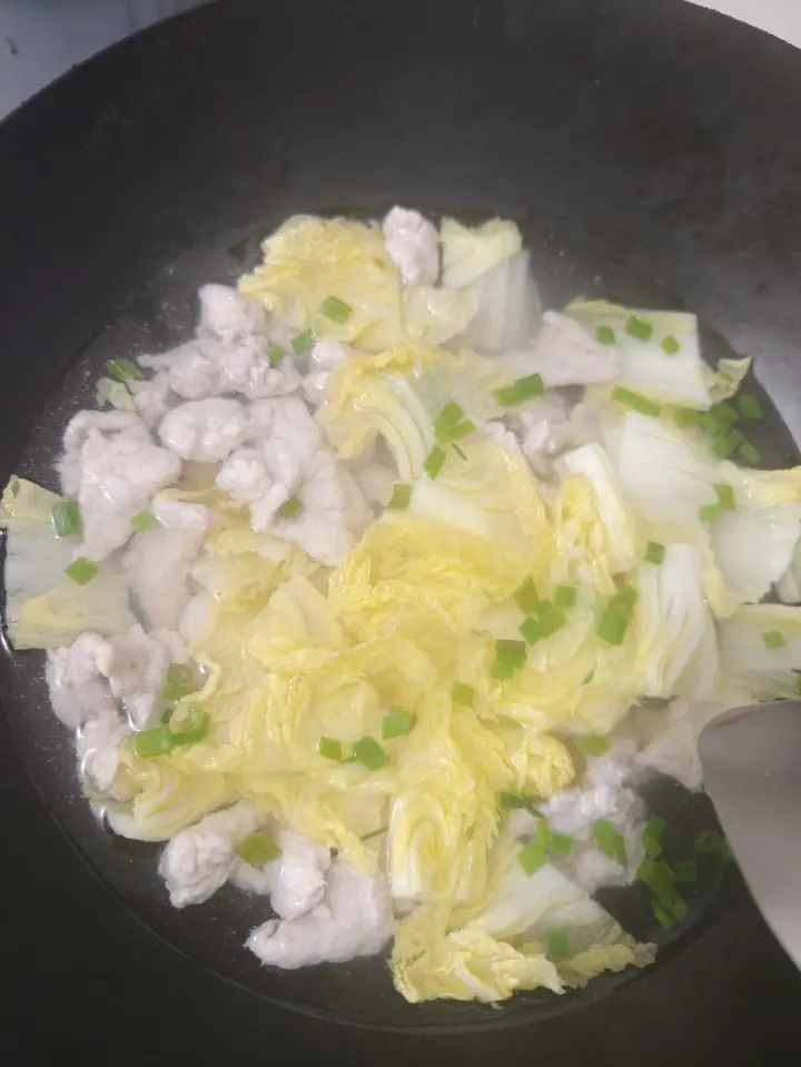 猪肉青菜汤 第 4 步