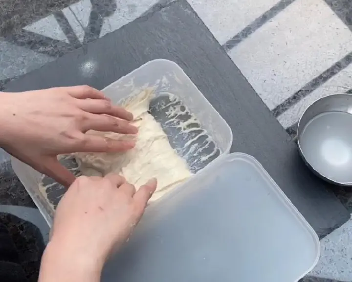 免揉恰巴塔欧包 第 23 步