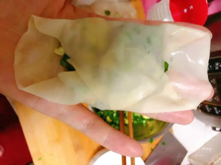 皮薄馅多的韭菜盒子 第 12 步