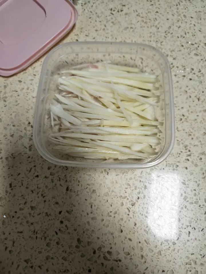 凉拌仔姜 第 4 步