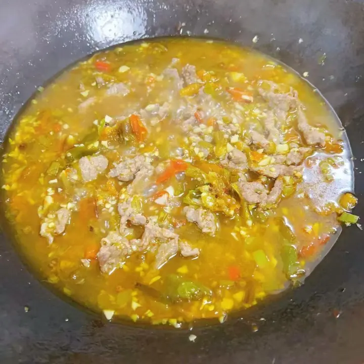 烧椒豆花牛肉 第 17 步