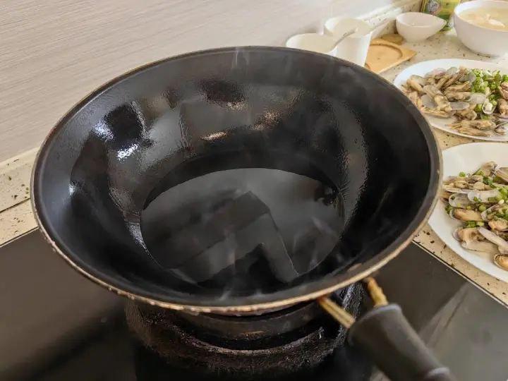 白灼葱油蛏子 第 5 步