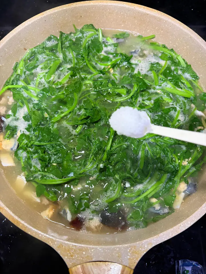 上汤西洋菜 第 10 步