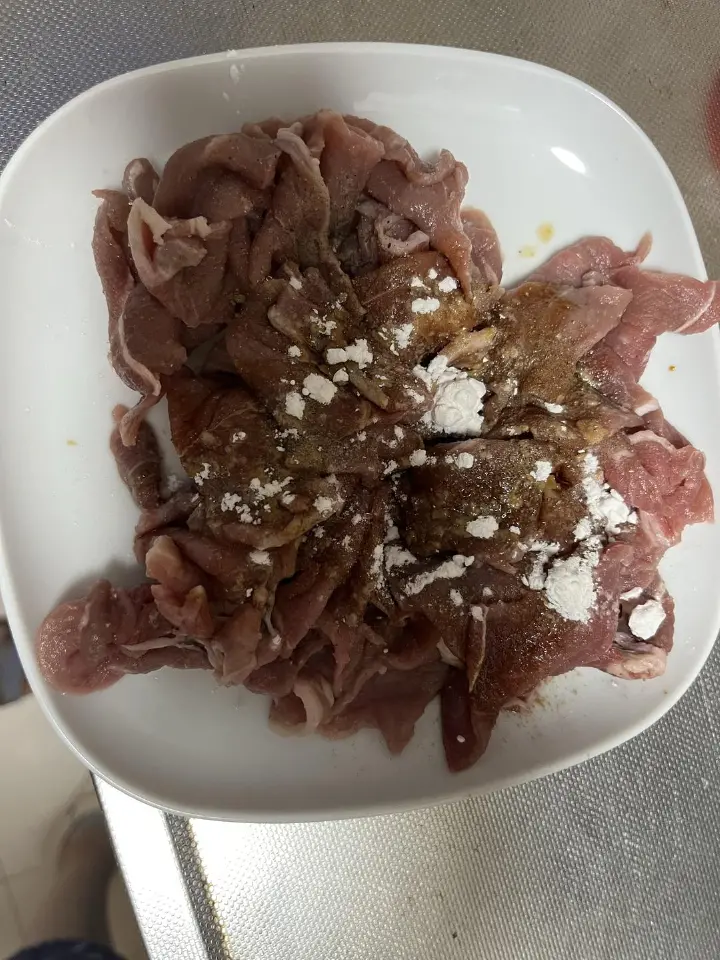 丝瓜蒸牛肉 第 4 步