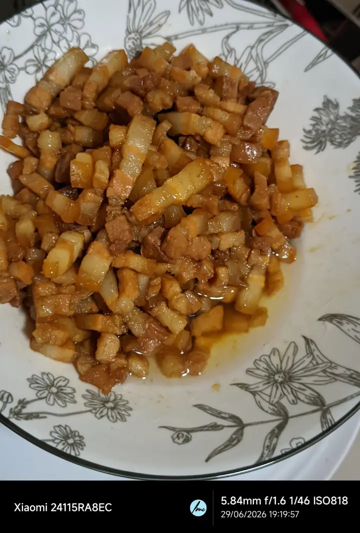 微波炉快手卤肉饭红烧肉 第 4 步