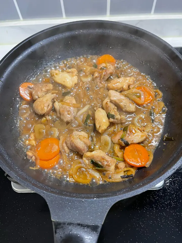 黄油焖鸡腿肉 第 11 步