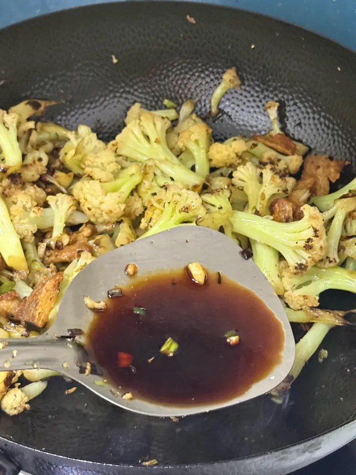 干锅菜花 第 13 步