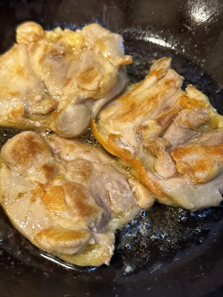 煎盐焗鸡排 第 2 步