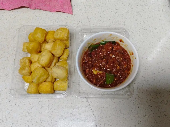 油面筋塞肉 第 2 步