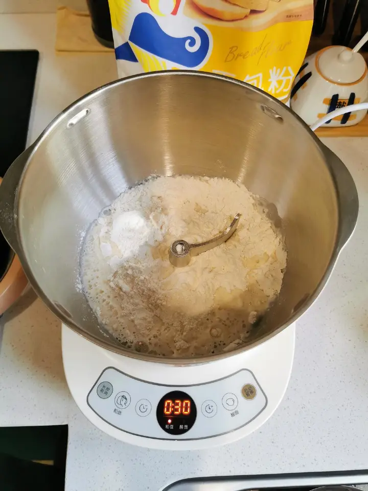基础吐司面包 第 3 步