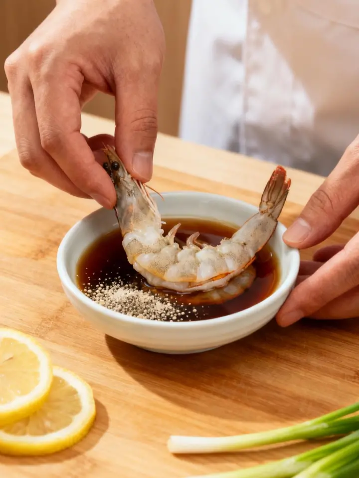 虾仁蒸蛋 第 2 步