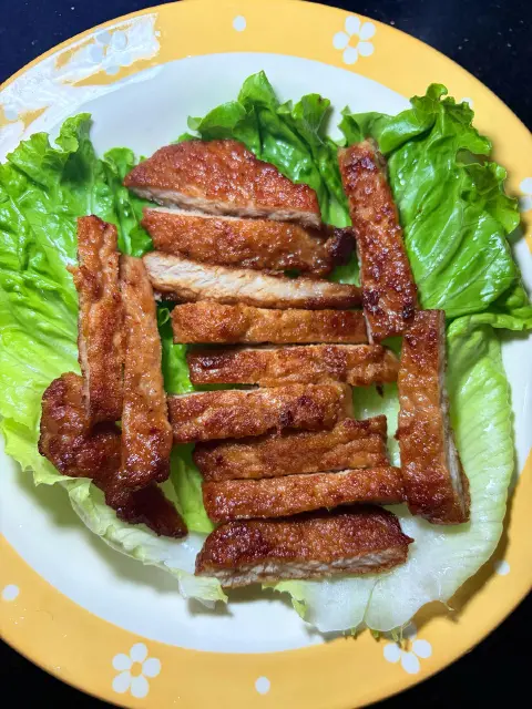 家常香煎猪扒