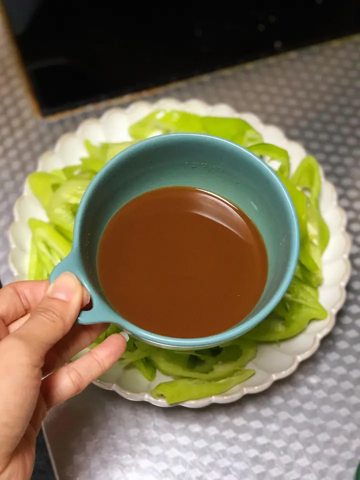 糖醋辣椒 第 2 步