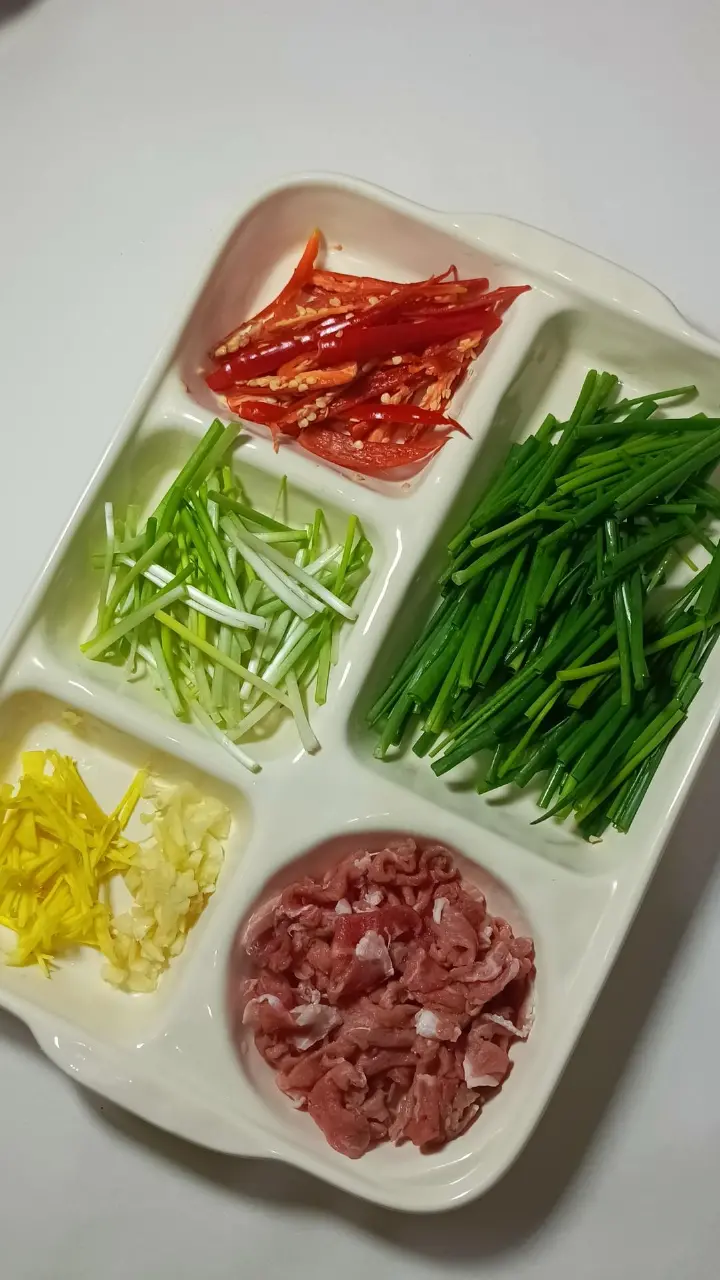 葱爆牛肉 第 1 步
