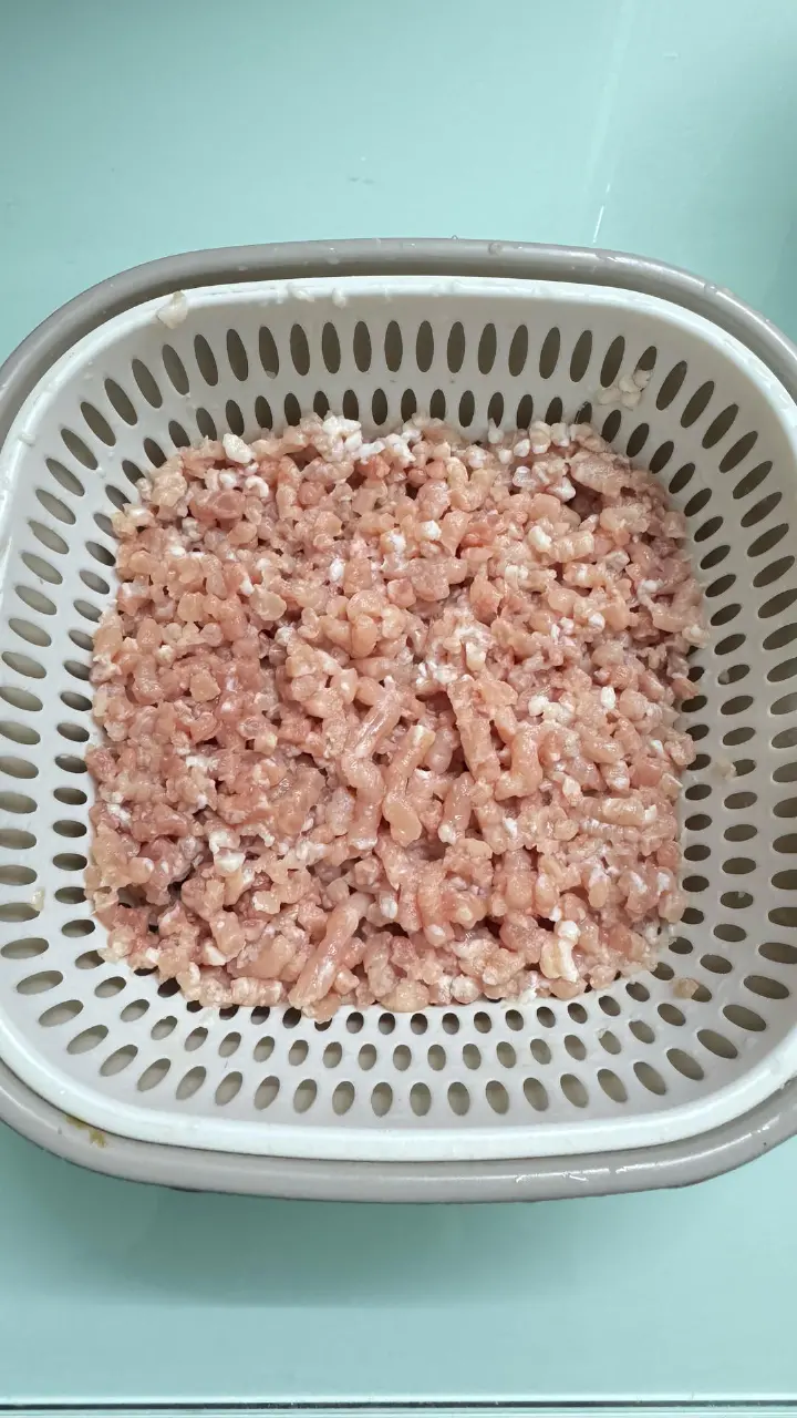 肉末豆角 第 2 步